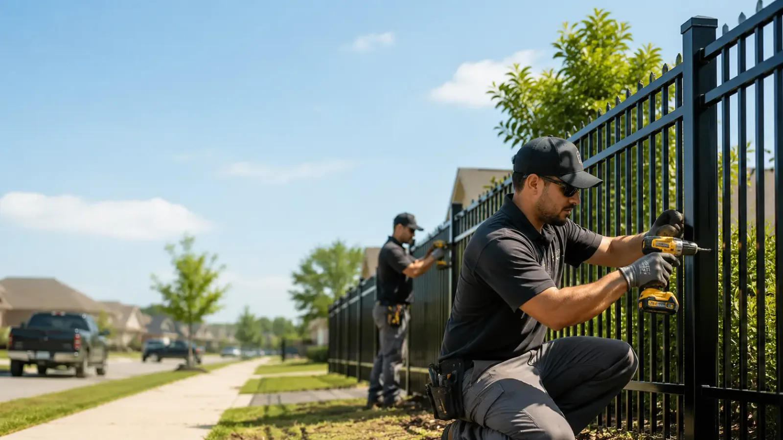 Metal Fence Installation in Burgettstown, PA